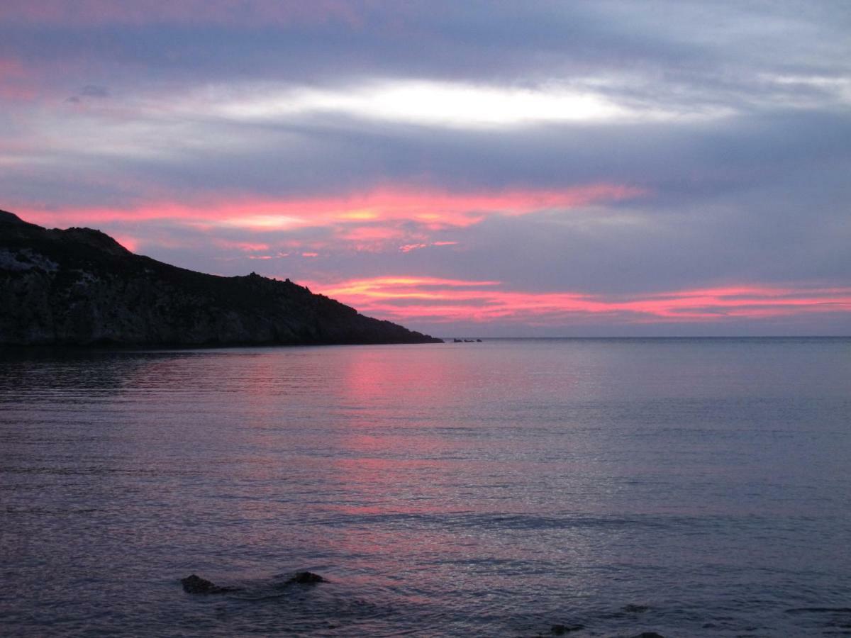 Oklaca Patmos Beach Rooms 斯科拉 外观 照片